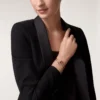Juste Un Clou-armband, dubbel, diamanten