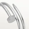 Juste Un Clou-armband, dubbel, diamanten
