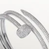 Juste Un Clou-armband, dubbel, half bezet