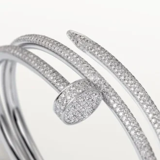 Juste Un Clou-armband, dubbel, half bezet