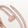 Juste Un Clou-armband, dubbel, half bezet