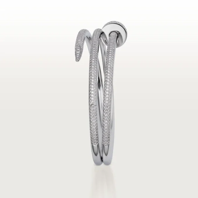 Juste Un Clou-armband, dubbel, half bezet
