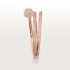 Juste Un Clou-armband, dubbel, half bezet