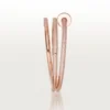 Juste Un Clou-armband, dubbel, half bezet