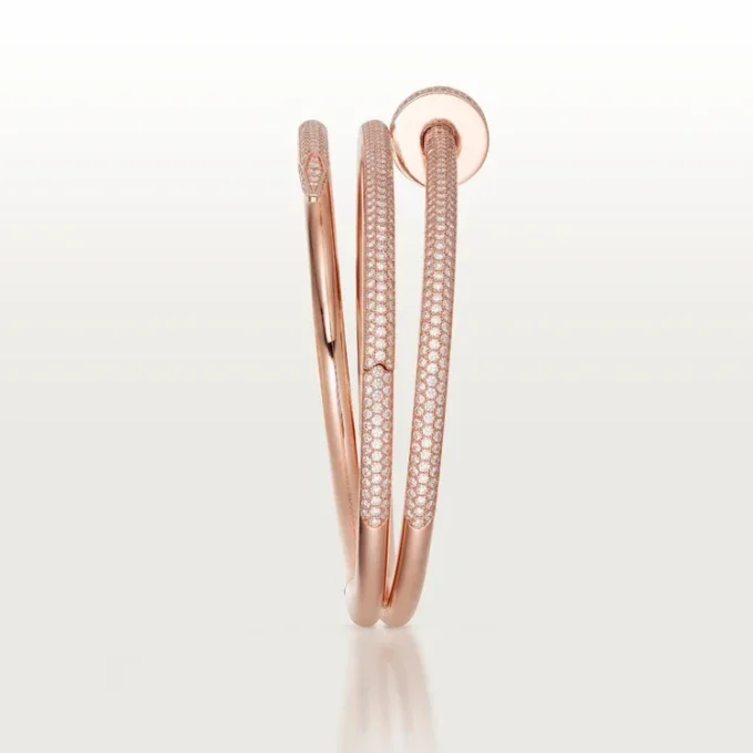 Juste Un Clou-armband, dubbel, half bezet