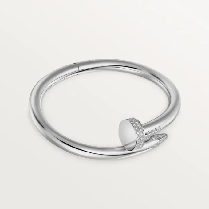 Juste Un Clou-armband, groot model, diamanten