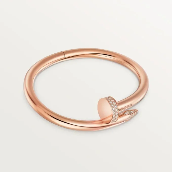 Juste Un Clou-armband, groot model, diamanten