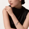 Juste Un Clou-armband, groot model, diamanten