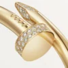Juste Un Clou-armband, groot model, diamanten
