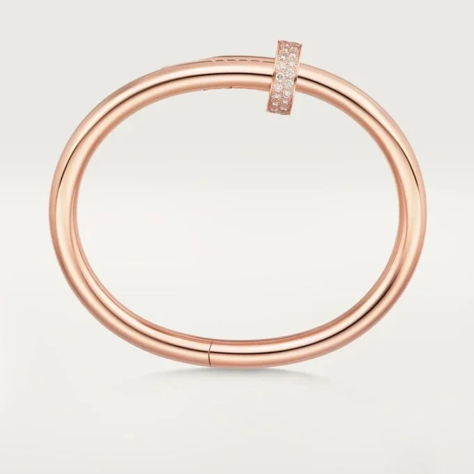 Juste Un Clou-armband, groot model, diamanten