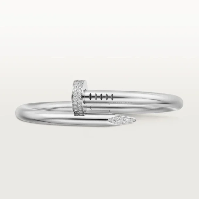 Juste Un Clou-armband, groot model, diamanten