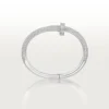 Juste Un Clou-armband, groot model, half bezet