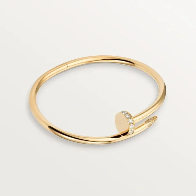 Juste Un Clou-armband, klassiek model, diamanten