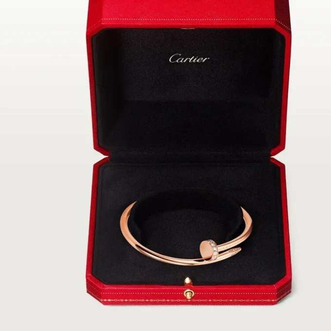 Juste Un Clou-armband, klassiek model, diamanten