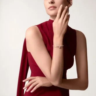 Juste Un Clou-armband, klassiek model, diamanten