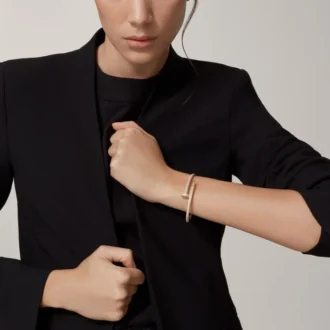 Juste Un Clou-armband, klassiek model, diamanten