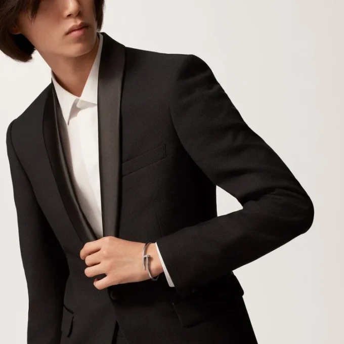 Juste Un Clou-armband, klassiek model, diamanten