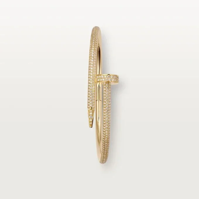 Juste Un Clou-armband, klassiek model, diamanten