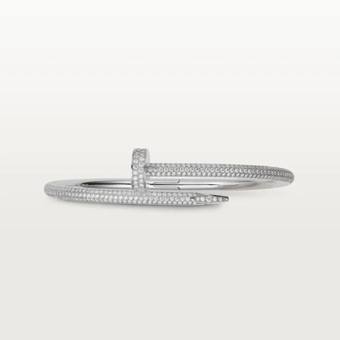 Juste Un Clou-armband, klassiek model, diamanten