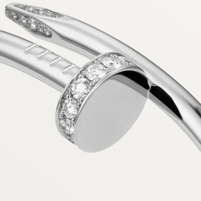 Juste Un Clou-armband, klassiek model, diamanten