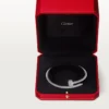 Juste Un Clou-armband, groot model, half bezet