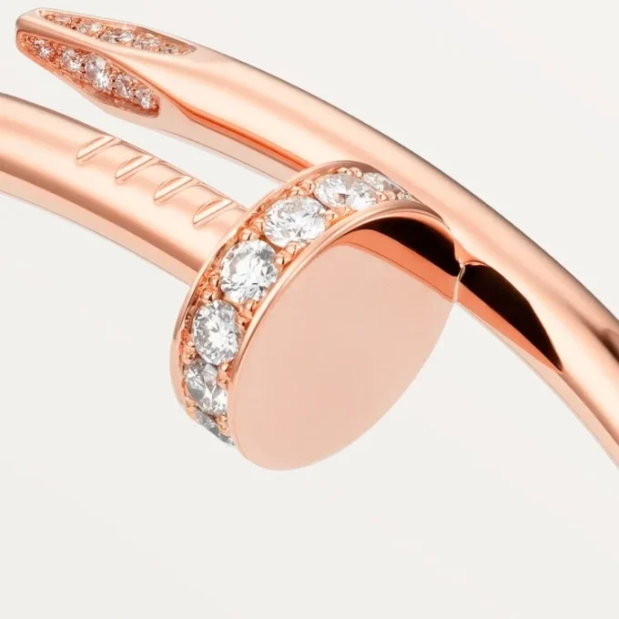 Juste Un Clou-armband, klassiek model, diamanten