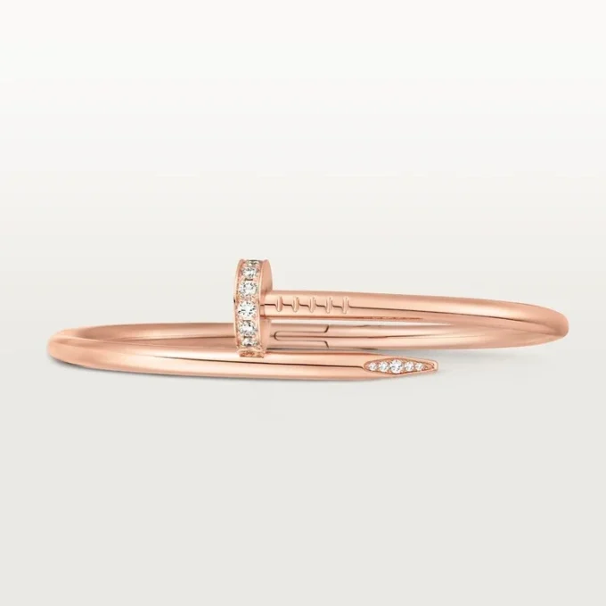 Juste Un Clou-armband, klassiek model, diamanten