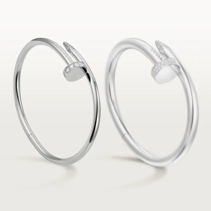 Juste Un Clou-armband, klassiek model, diamanten