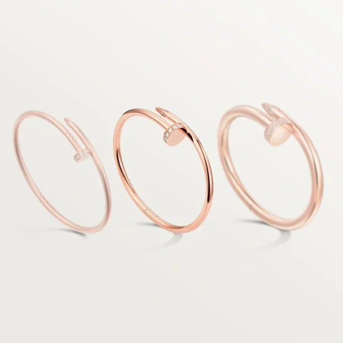 Juste Un Clou-armband, klassiek model, diamanten