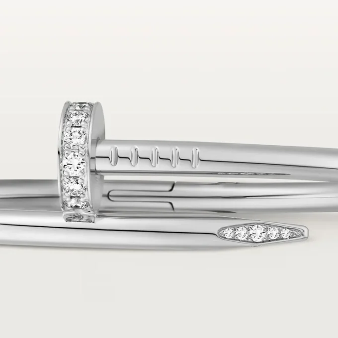 Juste Un Clou-armband, klassiek model, diamanten