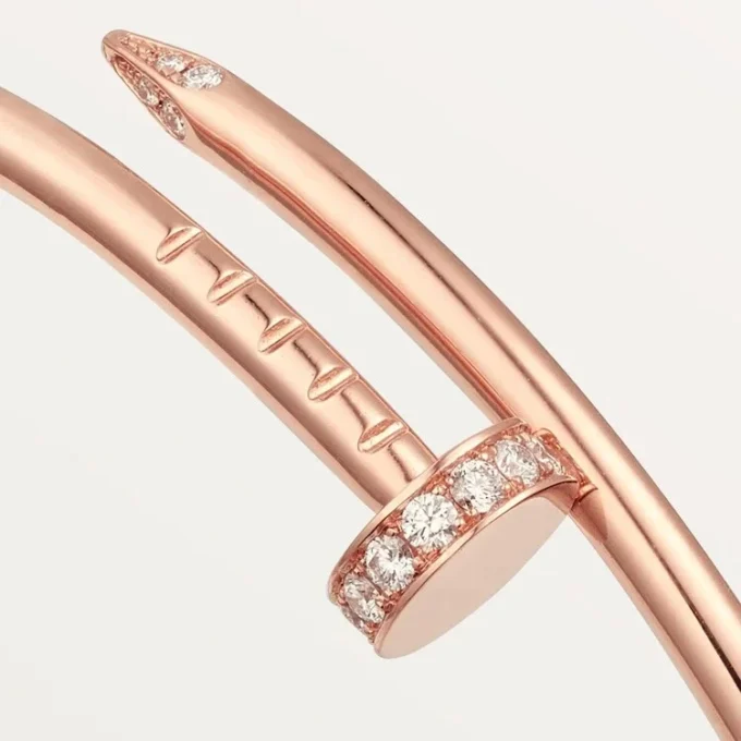 Juste Un Clou-armband, klein model, diamanten