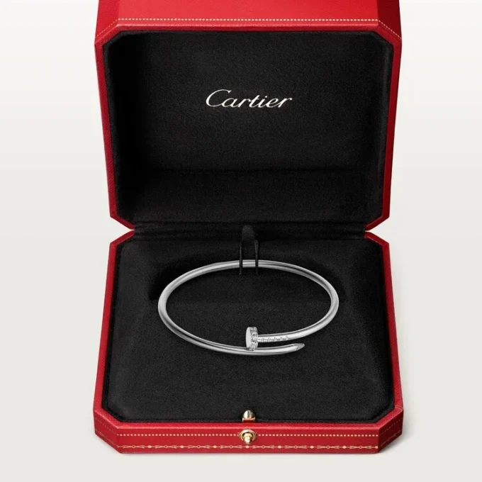 Juste Un Clou-armband, klein model, diamanten