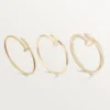 Juste Un Clou-armband, klein model, diamanten