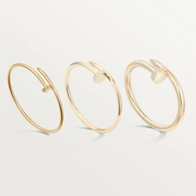 Juste Un Clou-armband, klein model, diamanten