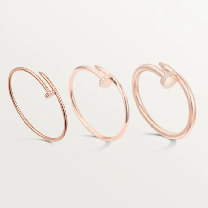 Juste Un Clou-armband, klein model, diamanten
