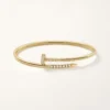 Juste Un Clou-armband, klein model, omgekeerd gezette diamanten