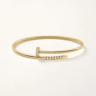Juste Un Clou-armband, klein model, omgekeerd gezette diamanten