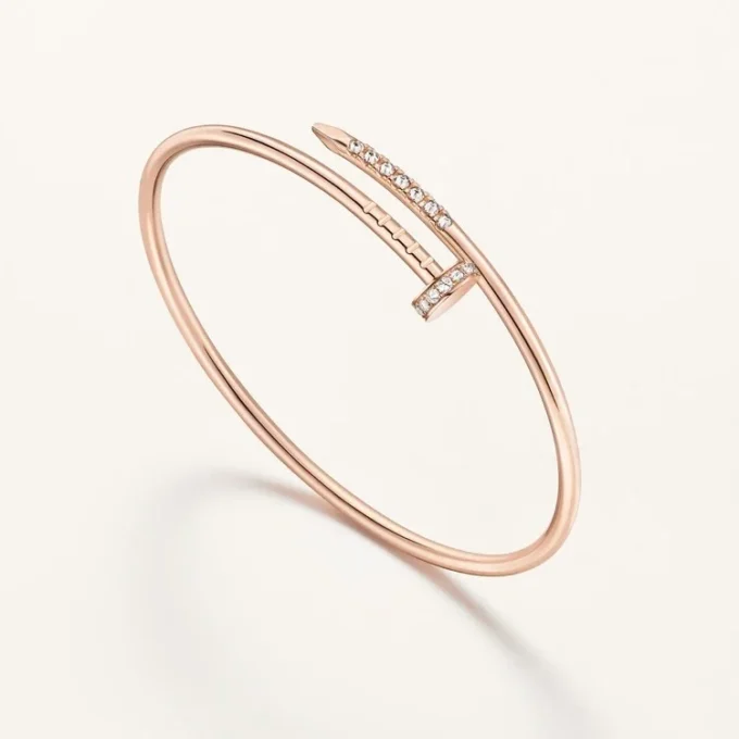 Juste Un Clou-armband, klein model, omgekeerd gezette diamanten