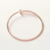 Juste Un Clou-armband, klein model, omgekeerd gezette diamanten