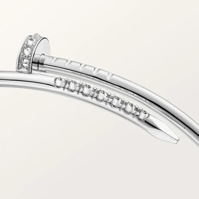 Juste Un Clou-armband, klein model, omgekeerd gezette diamanten
