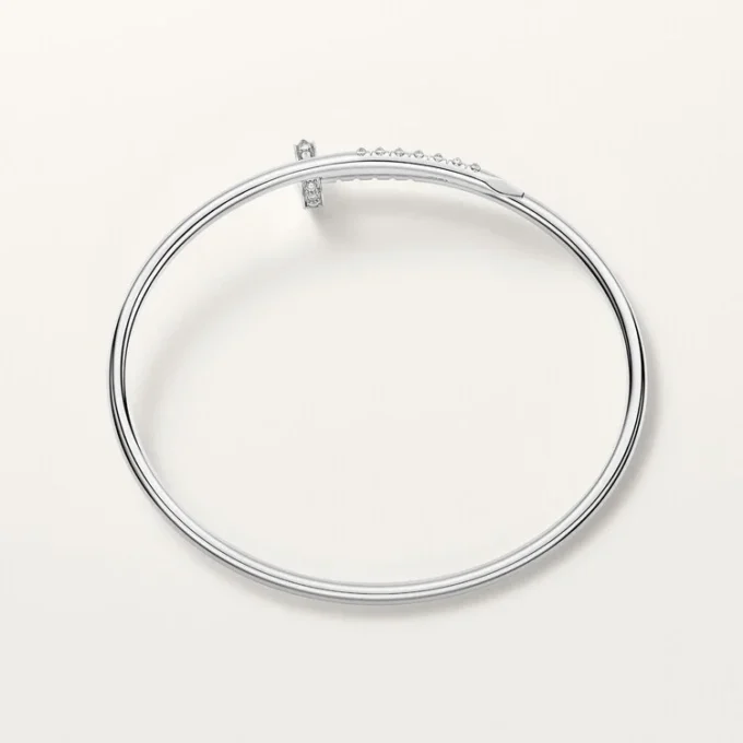 Juste Un Clou-armband, klein model, omgekeerd gezette diamanten