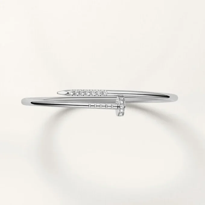 Juste Un Clou-armband, klein model, omgekeerd gezette diamanten
