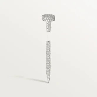Juste Un Clou dasspeld – Witgoud en diamanten – Cartier