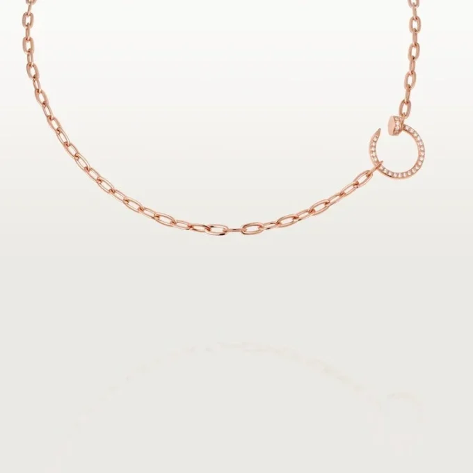 Juste Un Clou – Diamanten ketting in roségoud | Cartier US