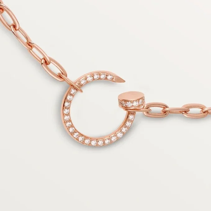 Juste Un Clou – Diamanten ketting in roségoud | Cartier US
