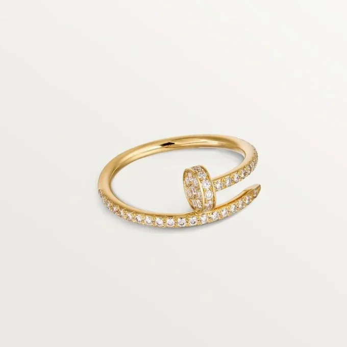 Juste Un Clou diamanten ring, geelgoud | Cartier Us
