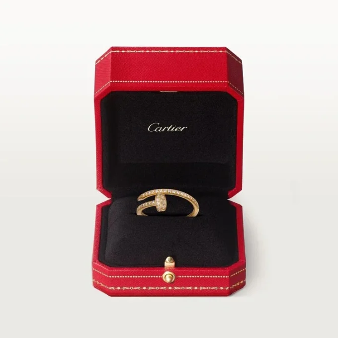 Juste Un Clou diamanten ring, geelgoud | Cartier Us
