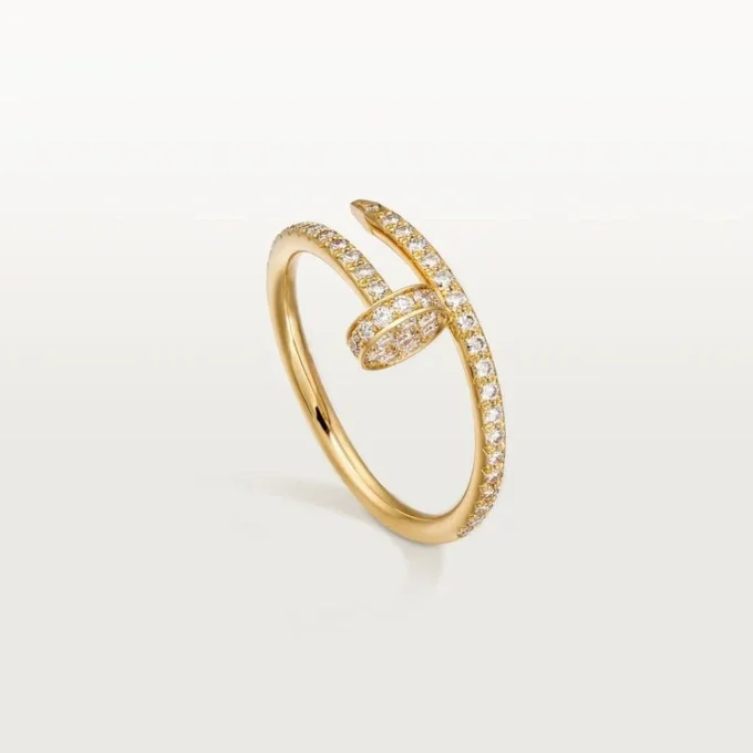 Juste Un Clou diamanten ring, geelgoud | Cartier Us