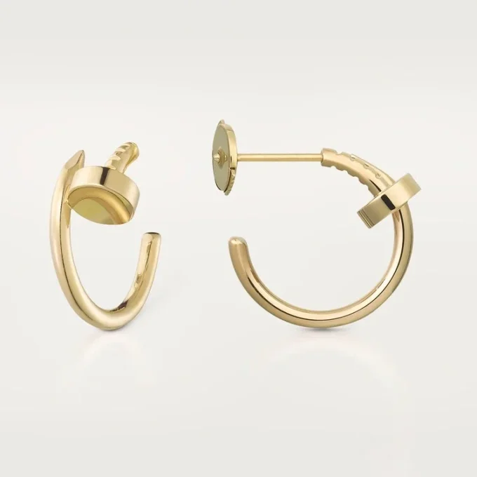Juste Un Clou Hoop-oorbellen, geelgoud | Cartier Us