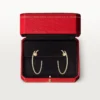 Juste Un Clou Hoop-oorbellen, groot model, bezet